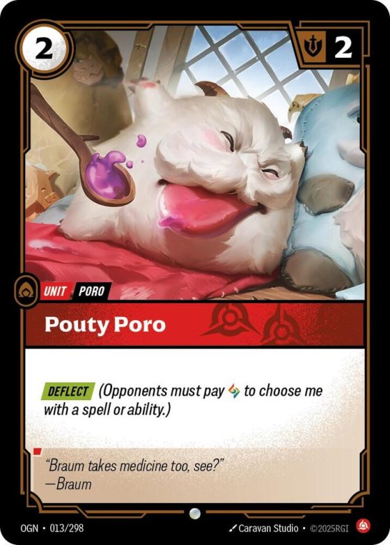 Pouty Poro - Foil