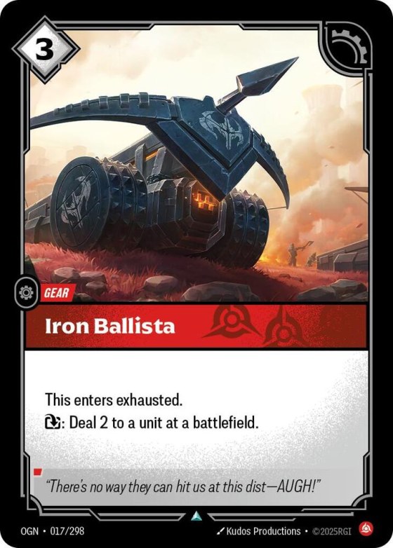 Iron Ballista - Foil