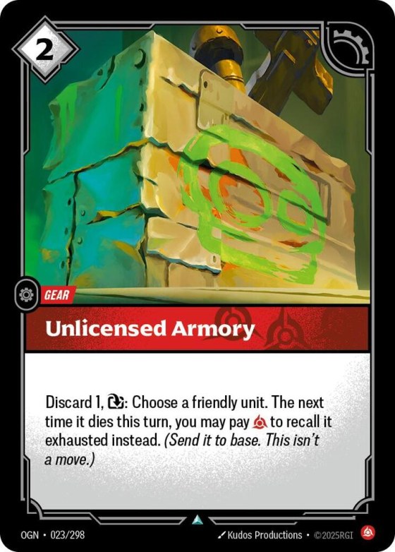 Unlicensed Armory - Foil