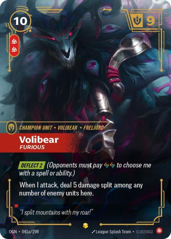 Volibear, Furious