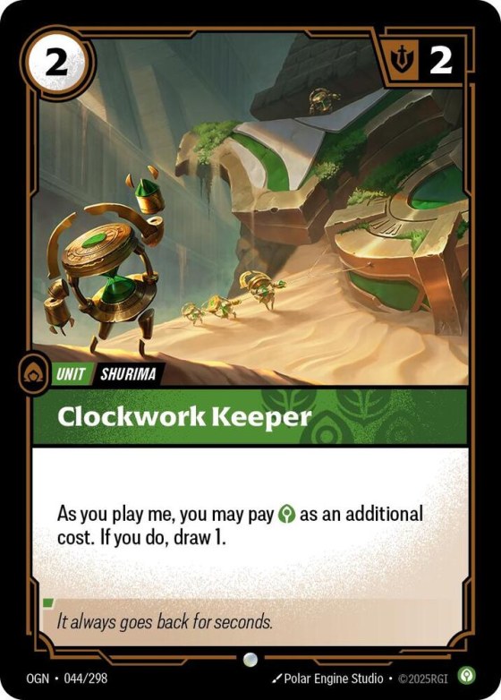 Clockwork Keeper - Foil