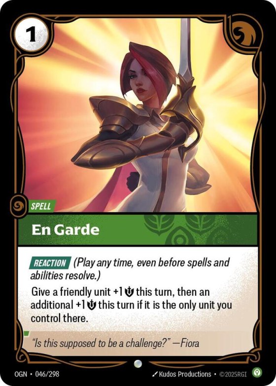 En Garde - Foil