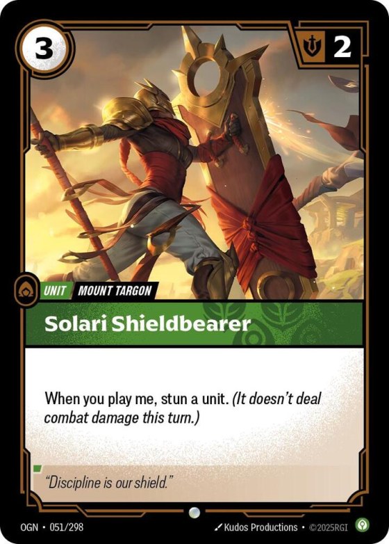 Solari Shieldbearer - Foil