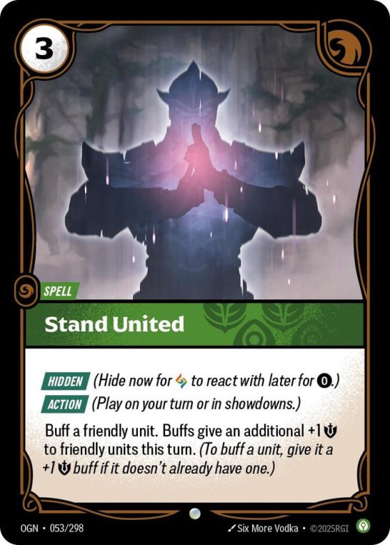 Stand United - Foil