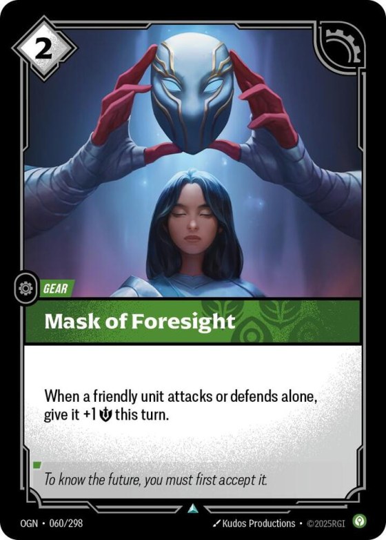 Mask of Foresight - Foil