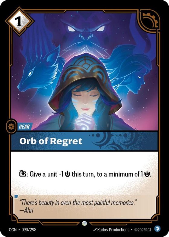 Orb of Regret - Foil