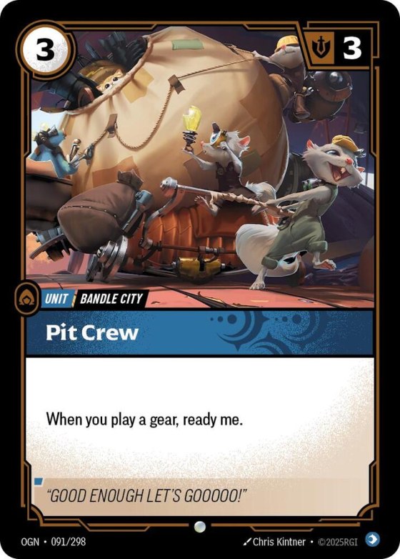 Pit Crew - Foil