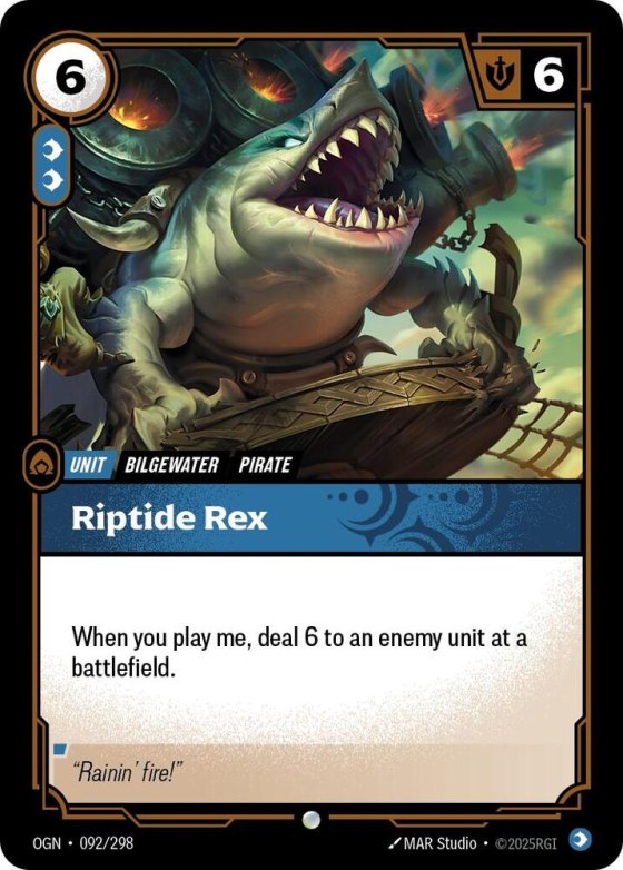 Riptide Rex - Foil