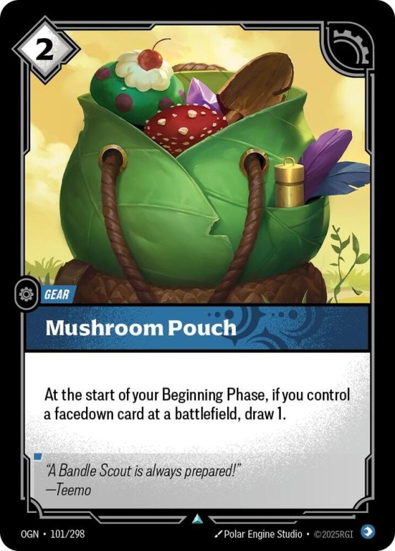 Mushroom Pouch - Foil