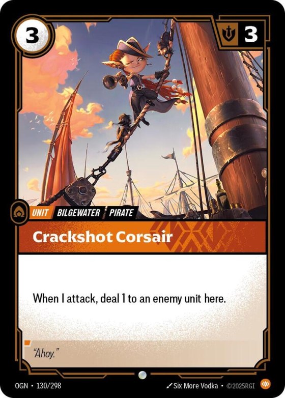 Crackshot Corsair - Foil