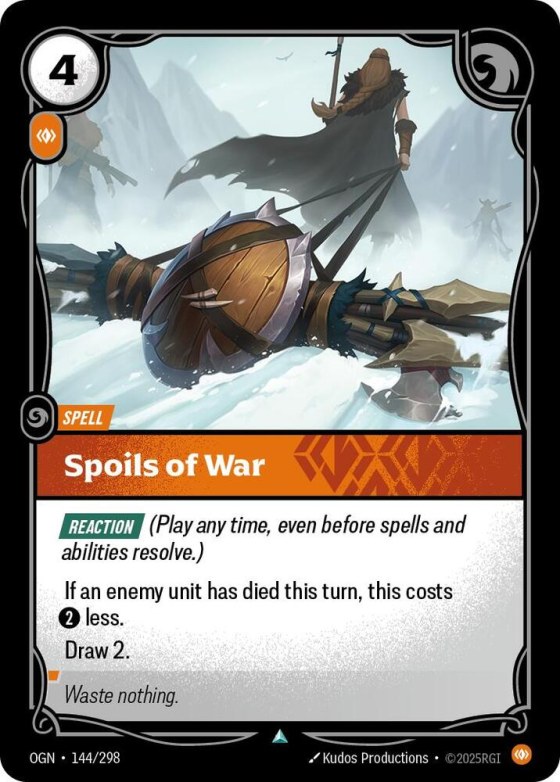 Spoils of War - Foil