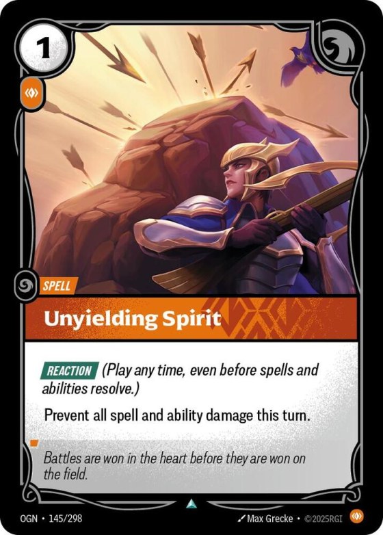 Unyielding Spirit - Foil