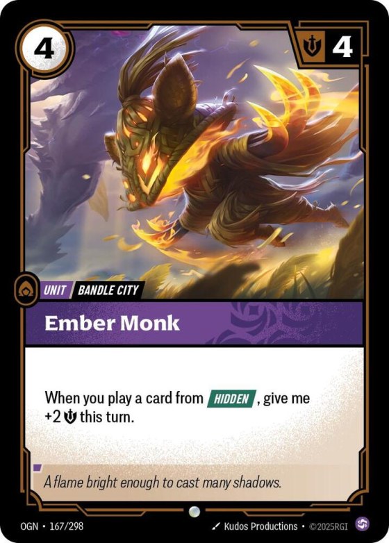 Ember Monk - Foil