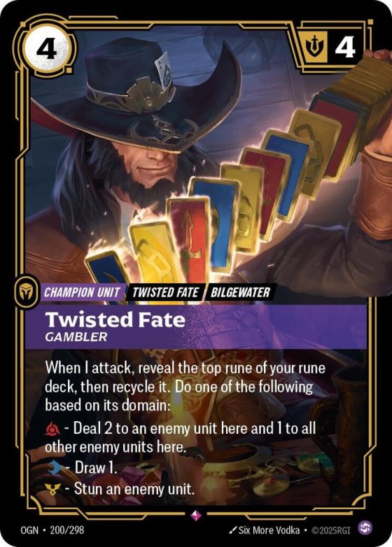 Twisted Fate, Gambler