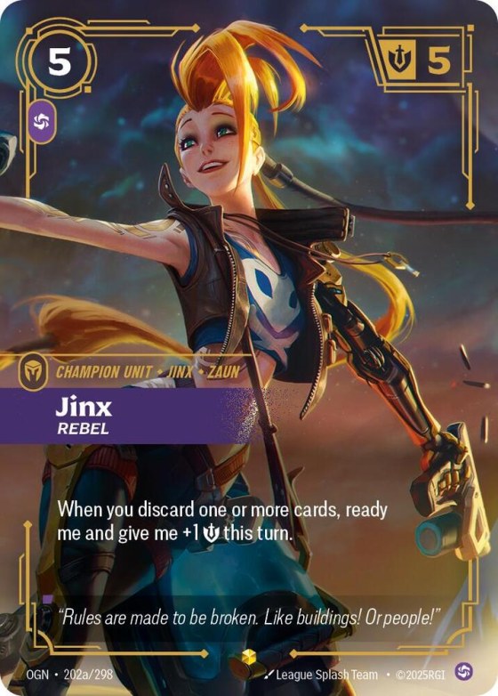 Jinx, Rebel