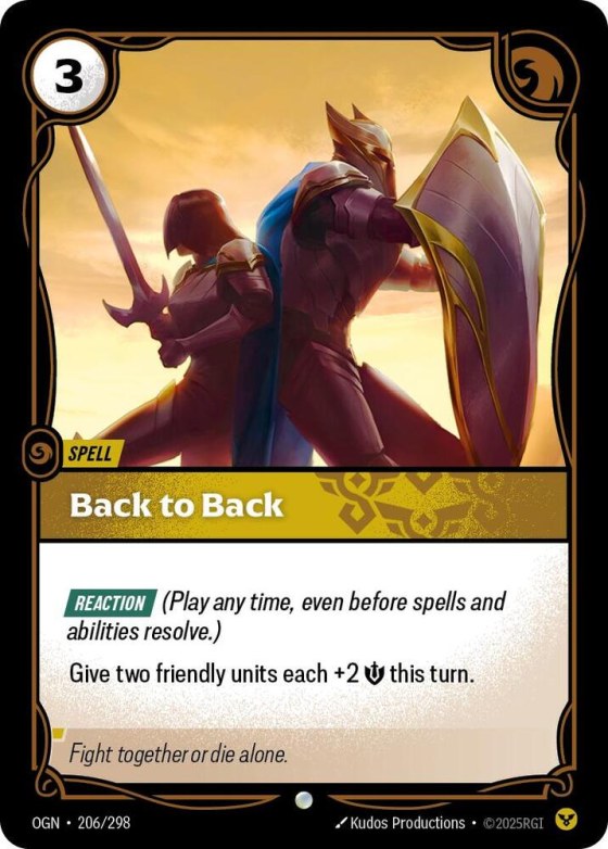 Back to Back - Foil