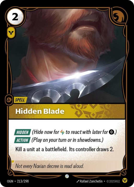 Hidden Blade - Foil