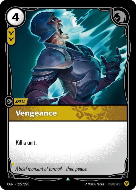 Vengeance - Foil