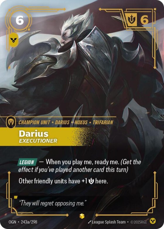 Darius, Executioner