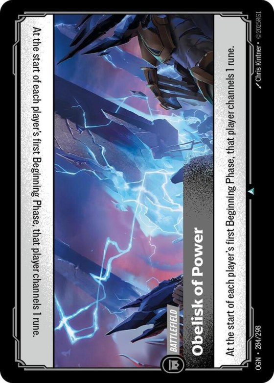 Obelisk of Power - Foil