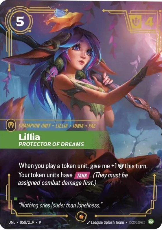 Lillia, Protector of Dreams - Foil