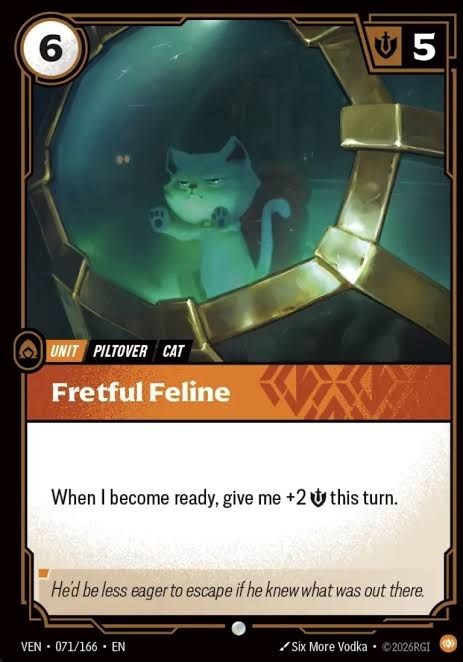 Fretful Feline
