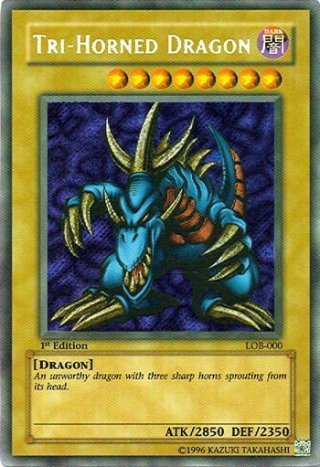 Tri-Horned Dragon - 1st Edition