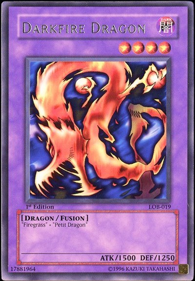 Darkfire Dragon - 1st Edition