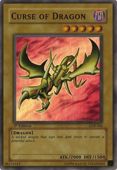 Curse of Dragon - 1st Edition