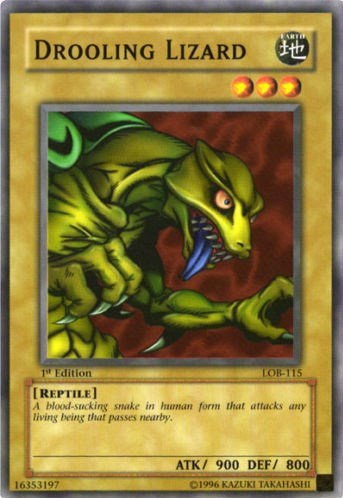 Drooling Lizard - 1st Edition