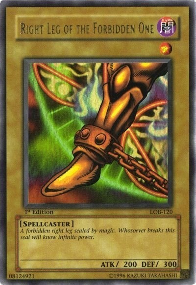 Right Leg of the Forbidden One - Unlimited