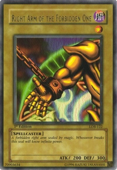 Right Arm of the Forbidden One - Unlimited