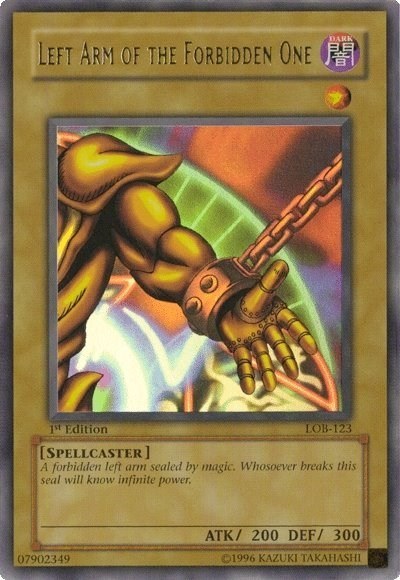 Left Arm of the Forbidden One - Unlimited