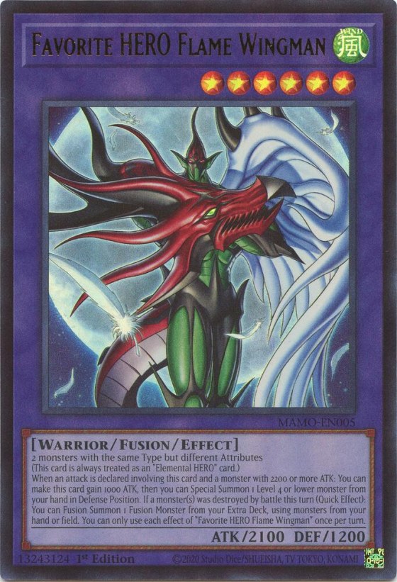 Favorite HERO Flame Wingman - 1st Edition