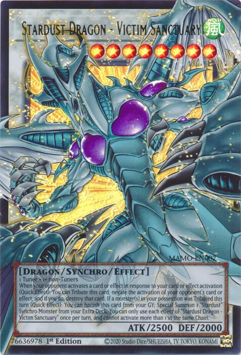 Stardust Dragon - Victim Sanctuary - Extended Art
