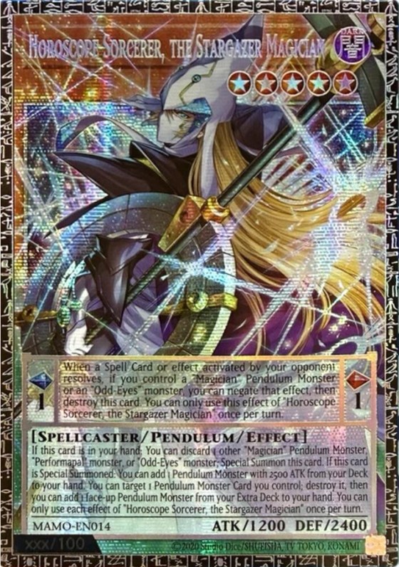 Horoscope Sorcerer, the Stargazer Magician - Gmr