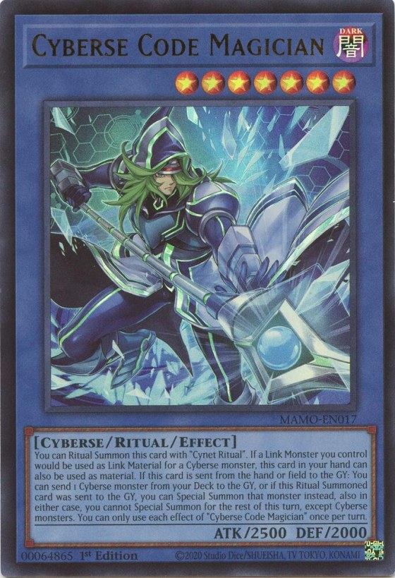 Cyberse Code Magician - 1st Edition