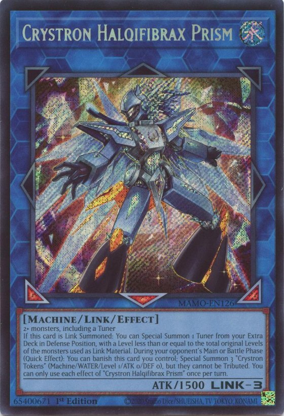 Crystron Halqifibrax Prism - 1st Edition