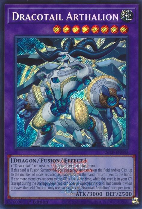 Dracotail Arthalion - Emblazoned Secret Rare