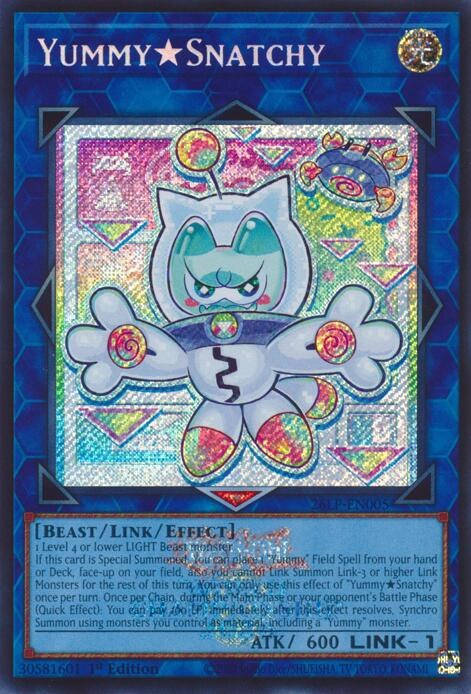 YummySnatchy - Emblazoned Secret Rare