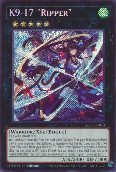 K9-17 "Ripper" - Secret Rare
