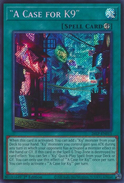"A Case for K9" - Secret Rare