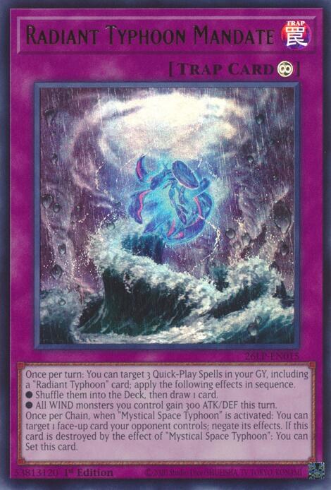 Radiant Typhoon Mandate - 1st Edition