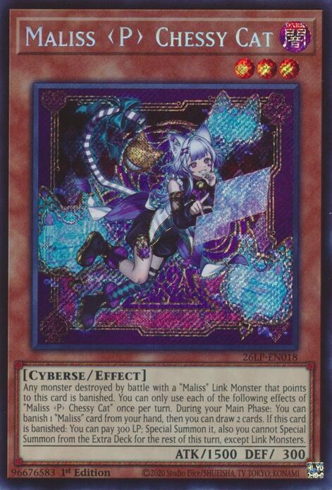 Maliss P Chessy Cat - Secret Rare