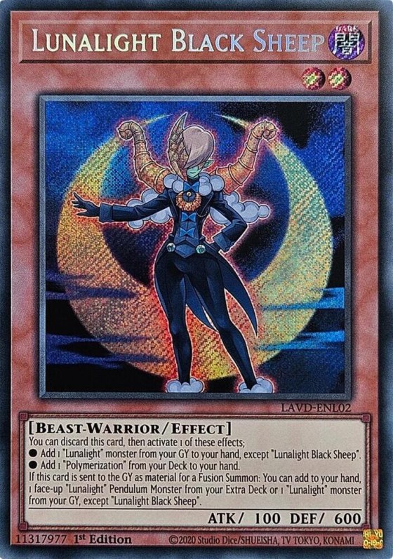 Lunalight Black Sheep - Secret Rare