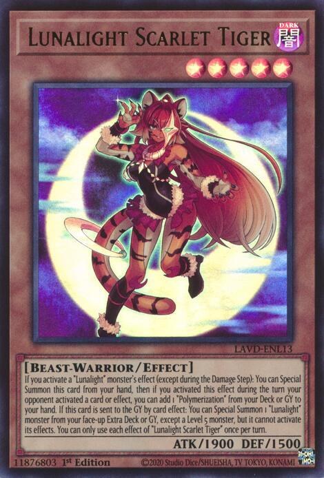 Lunalight Scarlet Tiger - 1st Edition