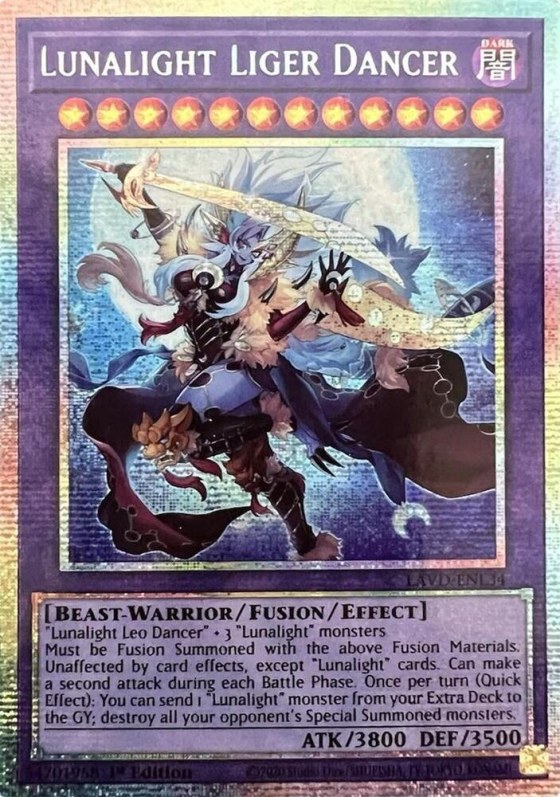 Lunalight Liger Dancer - Starlight Rare