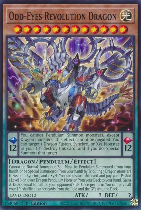 Odd-Eyes Revolution Dragon