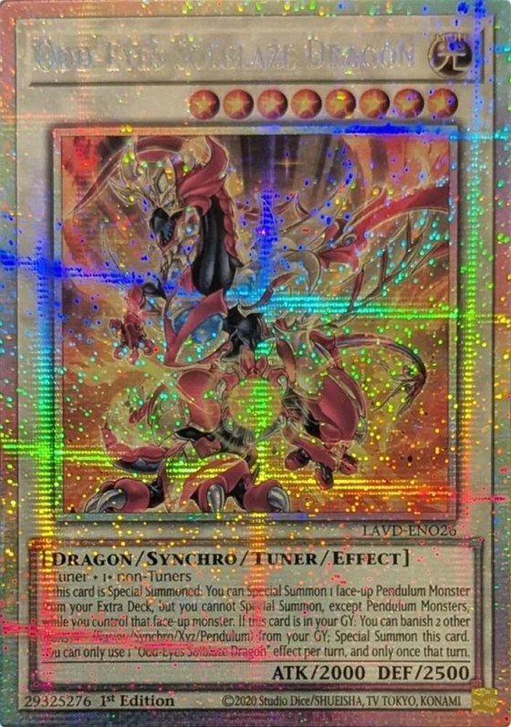 Odd-Eyes Solblaze Dragon - Starlight Rare