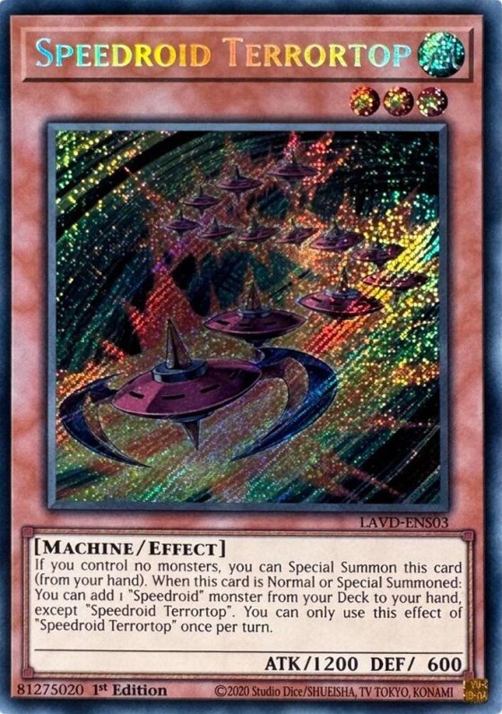 Speedroid Terrortop - Secret Rare